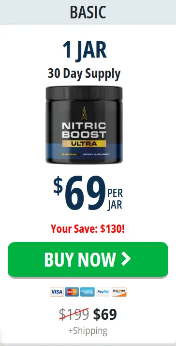 Buy Nitric Boost Ultra 1 Jar